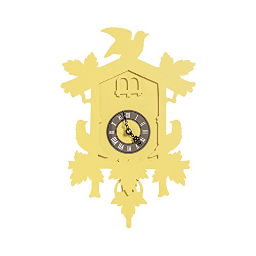 FunDeco Cuckoo Clock, Small, Canary