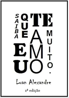Livro Saiba Que Eu Te Amo Muito