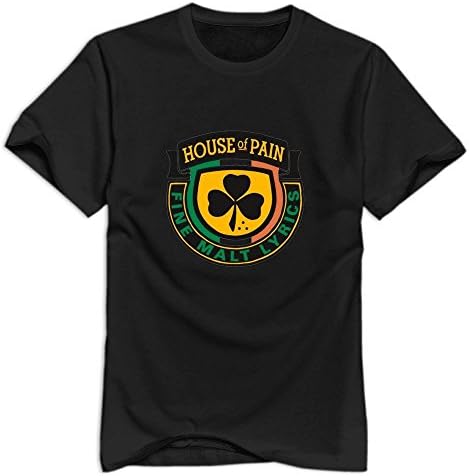 Sixtion Men's House of Pain T-Shirt,100% Organic Cotton