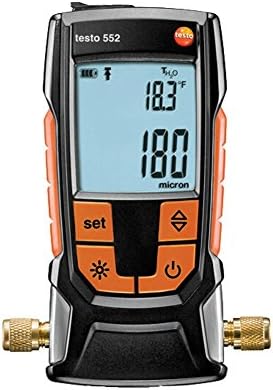 Testo 552 Digital Vacuum Gauge Micron Gauge with Bluetooth