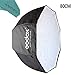 Godox 80cm / 31.5in Portable Octagon Softbox Umbrella Brolly Reflector for Speedlight Flash