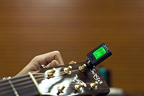 image for (2Pack) Hantwin Chromatic Guitar Tuner 360 degree Rotational Electroni