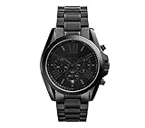 Michael Kors Men's Bradshaw Blacktone Chronograph Watch