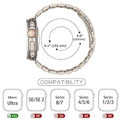 Tasikar Band Compatible with Apple Watch Ultra Band