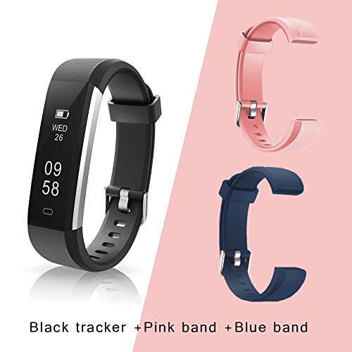 Kids Activity Tracker for Women Men, IP67 Waterproof Fitness Tracker Watch, Slim Activity Tracker, pedometer for walking, sleep tracker, Step Counter, Calories Counter, veryfit Fitness Tracker
