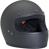 Biltwell Gringo Flat Helmet - Medium/Black