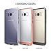 Ringke Fusion Compatible with Galaxy S8 Case Transparent PC Back TPU Bumper Raised Bezels Scratch Protection Qi Wireless Charging Compatible Cover for Galaxy S8 (2017) - Smoke Black
