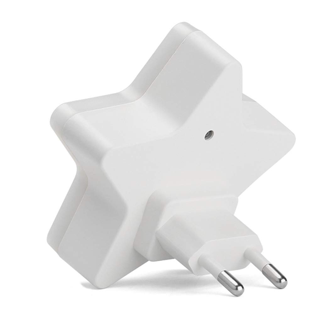 yagot Mini Pentagram Nachtlicht Kreative LED Sensor Lampe Schlafzimmer Wohnaccessoires Nachtlichter