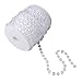 99FT Acrylic Plastic Clear Beads String for Chandelier Curtains for Doorways Decoration