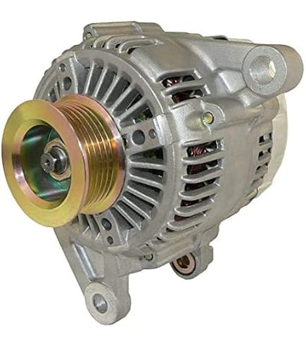 LActrical 200 Amp Chrome Billet Alternator – 9 Clock Position, High Output For Chevy Hot Rod