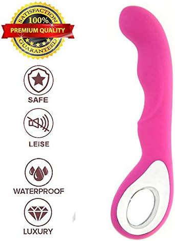 Handheld Waterproof Cordless Massager - USB Rechargeable Therapeutic Wand Massager for Muscle Aches in the Back, Neck and Shoulder - Magic Stress Away Massage Wands