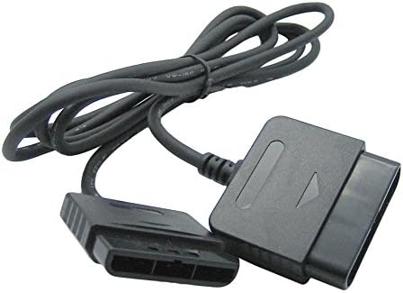 shakeball 1.8m Game Controller Extension Cable Cord for Sony Playstation 2 PS2 (Black)
