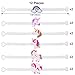 Konsait Unicorn Party Supplies, Unicorn Keychain Bulk(12pcs) Unicorn Bracelet Kit(12pcs) Unicorn Necklace(6pcs) Toys Prizes Gifts for Kids Girls Boys Women Backpacks for Unicorn Birthday Party Favors