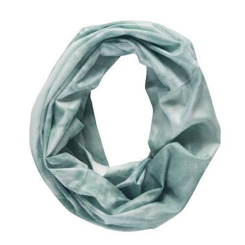 SCUNCI EARTH-FRIENDLY PLANET UPCYCLED TIE-DYE HEADWRAP, GREEN, 1-PIECE