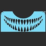 Face Painting Stencil - QuickEZ/Scary Teeth #62