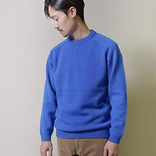 Amazon シップス メンズ Ships Sc Chiavazza ジーロンラム クルーネック プルオーバー ニット ライトブルー X Large セーター 通販