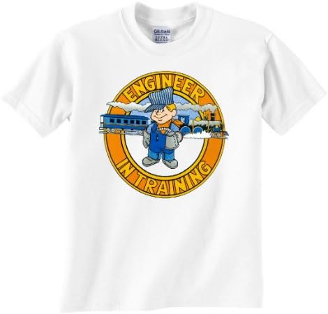 Engineer In Training Railroad T-Shirt Kids Small (6-8) [150]