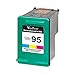 Valuetoner Remanufactured Ink Cartridge Replacement for HP 94 & 95 C8765WN C8766WN (2 Black, 2 Tri-Color) 4 Pack