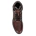 AM Shoes Mens Leather Plain Toe Lace Up Boot Shoes