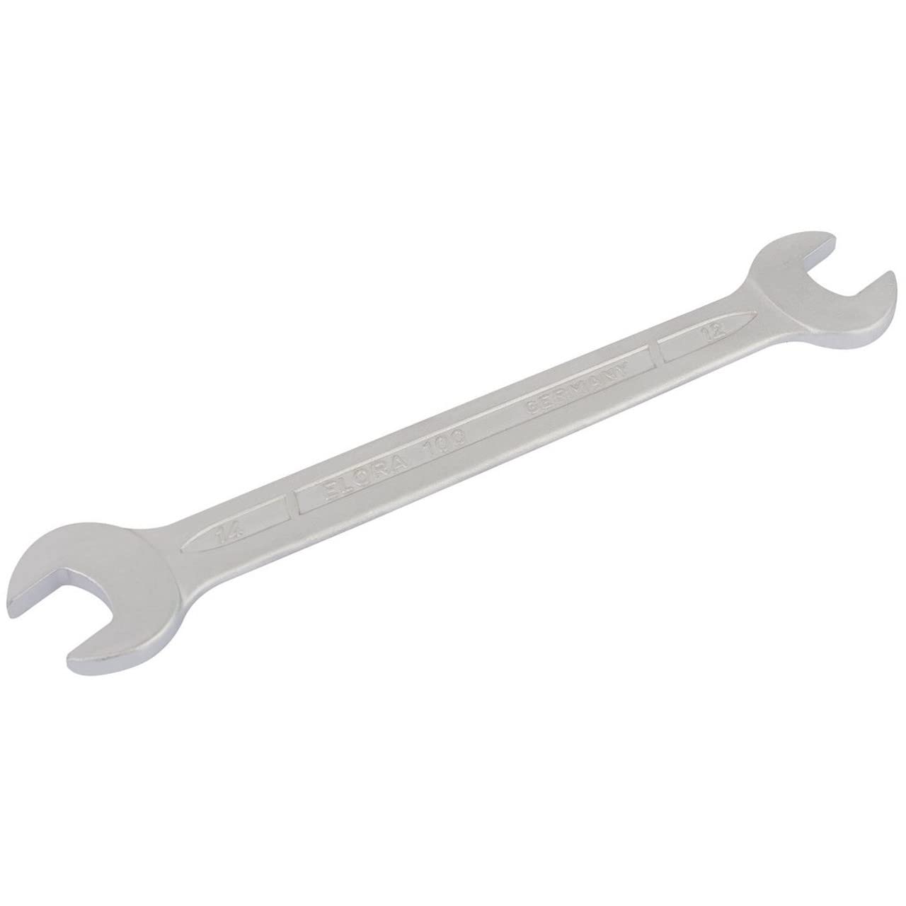 Draper 1896 Elora Long Metric Double Open End Spanner, 12mm x 14mm