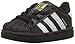 adidas Originals Kids Superstar Sneaker, Core Black/White/White, 7 US Unisex Toddler