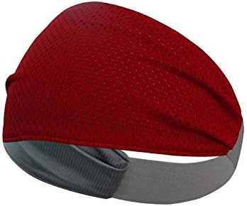 SKUDGEAR Multipurpose Double Sided Vented Headband Anti Slip Yoga Sport Athletic Hair Band for Men and Women