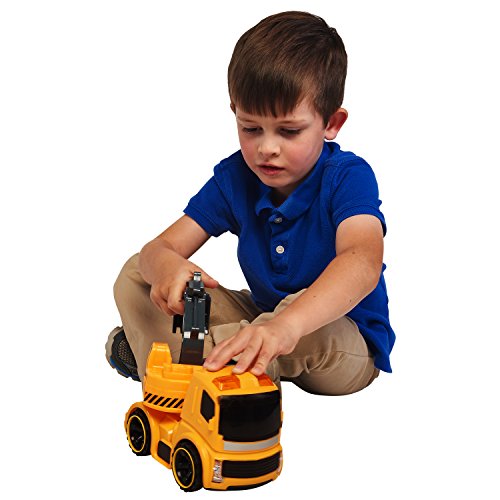 Dragon Too Construction Toys Excavator Truck with Lights and Sounds