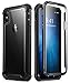 i-Blason Ares Full-Body Rugged Clear Bumper Case for iPhone Xs Max 2018 Release, Black, 6.5" primary