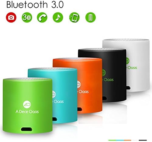 ADO MATE 5 Pocket Colorful MINI Wireless Bluetooth Speaker with Mic (Random: Color)