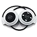 Bluetooth Headset Neckband Wireless Headphone Sport Running Exercise Earphone Stereo Bluetooth Headphone Hands-free Call Car Earbuds Compatible with Android Smartphones iPad PC Bluetooth Device White