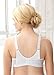 Glamorise Women's MagicLift Active Support Bra, White, 44DD