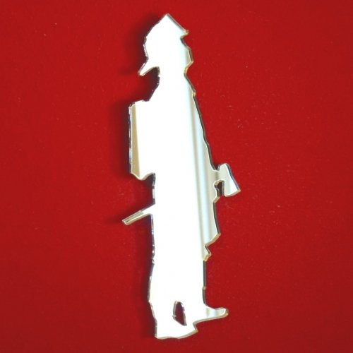 Super Cool Creations Fireman Mirrors - 60cm x 24cm