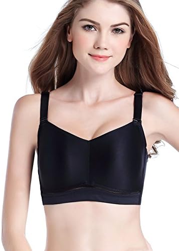 Clearance! Discount! Sports Bra Firm Control Daily Multi-purpose Wireless Bra VM1624, Black, 36D