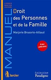 Droit des personnes et de la famille