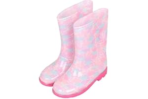 BELLAPAZ Toddler Rain Boots Boys Rain Boots - Kids Rain Boots, Cute Blue Boots, Water Proof Child Rain Boots, Light weightUnisex-Child Boots for Outdoors, Girls and Boys