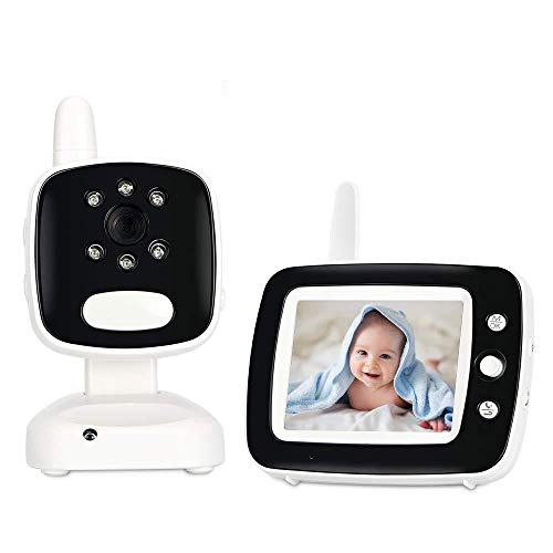 wireless digital video baby monitor 3.5 inch tft
