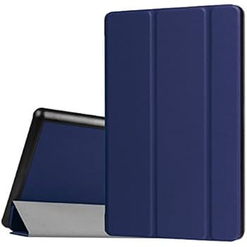 Sevrok Fire HD 8 Tablet Case Smart Lightweight Stand Folding Protective Cover with Auto Wake/Sleep for Amazon Fire HD 8 8th Generation / 7th-Generation / 6th-Generation, Deep Blue