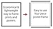 MCS Original Poster Frame 20x28 Black Lightweight Vertical & Horizontal Wall Hanging Large Picture Frame for Posters, Art Prints & Gallery Wall (1-Pack)