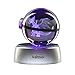 Kaitnax 3D Laser Etched Crystal Ball(50mm) Puzzle with LED Base (Charizard)