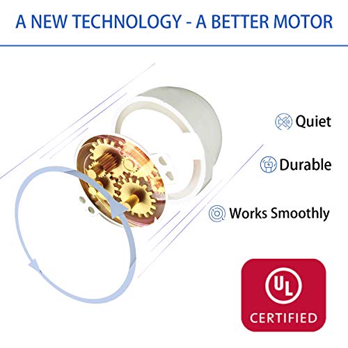 Funesla Cup Turner for Crafts Turner NO Assembly Cup Spinner Machine Kit DIY Glitter Epoxy Tumblers (with ON/Off Switch)