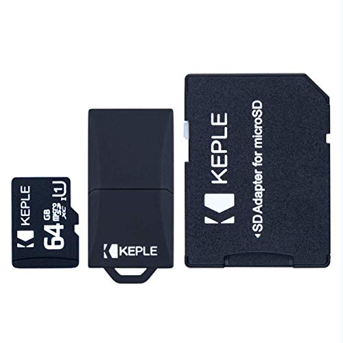 Carte Mémoire microSD de 64 Go Classe 10 Compatible avec Fuji Finepix S4200, S4500, SL240, SL300, S8300, S8500, S8200, SL1000, S4800, S8400W DSLR Caméra | Micro SD 64 Go