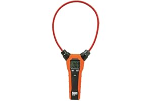 Klein Tools CL150 Clamp Meter, AC Electrical Tester with 18-Inch Flexible Clamp, True RMS Readings, Auto Ranging and More