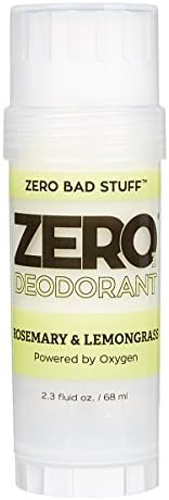 Zero Deodorant - Oxygen powered de-stinkerizer (Rosemary & Lemongrass)