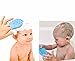 US Pediatricians Tested Baby Shampoo Brush Mitt | FDA Approved Baby Bath Sponge Silicone Scrubber Mitt Fits All | Safe, Gentle and Soft Kids Washcloth | Bacteria Resistant | Early Stage Development