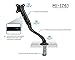 Height Adjustable Monitor Desk Mount – Gas Spring Single Monitor Desk Mount Arm, Fits 24, 27, 30, 32 Inch, VESA Compatible, 13.2 Lb Capacitythumb 3