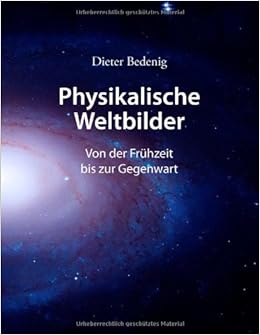 Physikalische Weltbilder Von Der Fruhzeit Bis Zur Gegenwart Amazon De Bucher