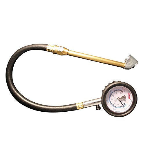 Milton S-935 Dual Head Air Chuck Dial Gauge and 12" Hose