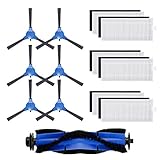 Replacement Parts Rolling Brush Filters Side Brushes Compatible for Eufy RoboVac 11S, RoboVac 30, RoboVac 30C, RoboVac 15C,RoboVac 12, RoboVac 35C, Robotic Vacuum Cleaner Accessory (Pack of 13)