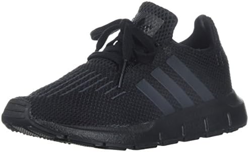 adidas Originals Boys' Swift Running Shoe, Black/Utility Black/Black, 8.5 Medium US Toddler