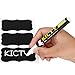 Kicty White Liquid Chalk Marker Pen – 6 PCS 3mm Erasable Ink and Fine Reversible Tip Perfect for Kitchen Chalkboard Paint Menu Windows
